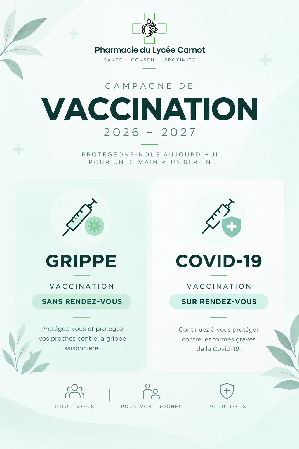Vaccination 2026